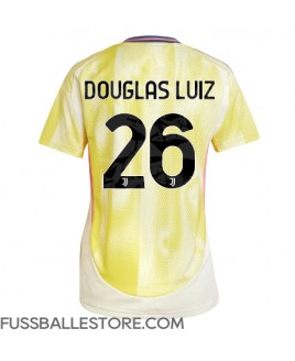 Günstige Juventus Douglas Luiz #26 Auswärtstrikot Damen 2024-25 Kurzarm